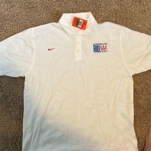 Men’s size extra large, Nike, authentic US Pan-American team Rio 2007 polo shirt